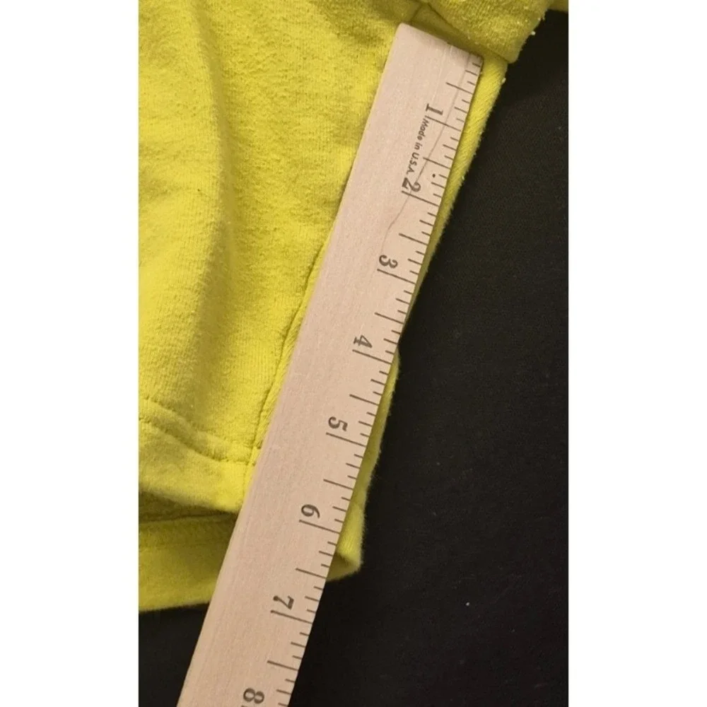 The North‎ Face Never Stop Exploring Shorts men's XXL yellow drawstring fleece